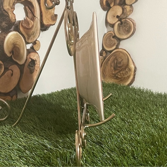 VINTAGE STERLING CHINA DESSERT PLATE - Picture 3 of 7